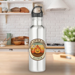 Glücklicher Kleiner Camper Edelstahlflasche