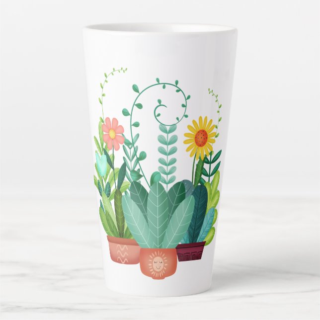 Glücklicher Kleiner Garten Milchtasse (Vorderseite)