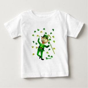 Glücklicher Kobold-Tanz Baby T-shirt