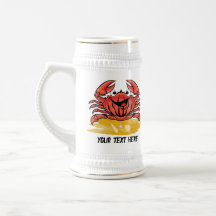 GLÜCKLICHER KRAB (EDITABLE)