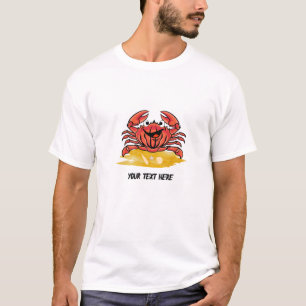 GLÜCKLICHER KRAB (EDITABLE) T-Shirt