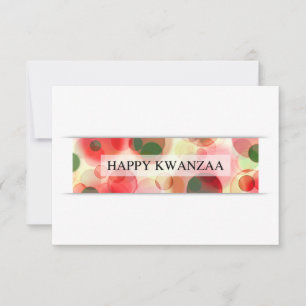 glücklicher Kwanzaa (Buke) Einladung