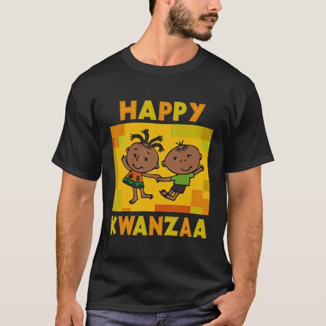 Glücklicher Kwanzaa-T - Shirt (Vorderseite)