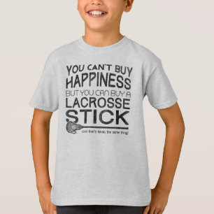 Glücklicher Lacrosse-T - Shirt kann man nicht kauf
