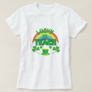 Glücklicher Lehrer – St. Patrick’s Day Lehrer T-Sh T-Shirt