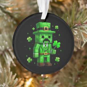 Glücklicher Leprechaun Lustiges St. Patrick's Day  Ornament