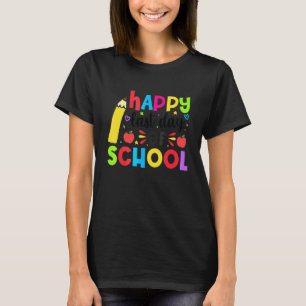 Glücklicher letzter Schultag für Schüler und Lehre T-Shirt