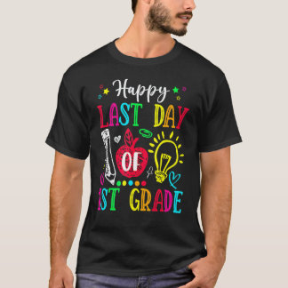 Glücklicher letzter Tag der 1. Klasse  Abschluss L T-Shirt