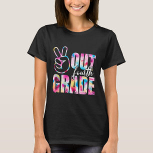Glücklicher letzter Tag der Gefärbte Krawatte der T-Shirt