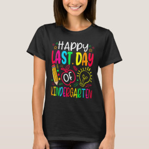 Glücklicher letzter Tag der Kindergartenschule Fun T-Shirt