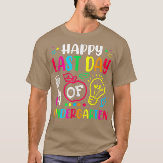 Glücklicher letzter Tag der Kindergartenschule Fun T-Shirt