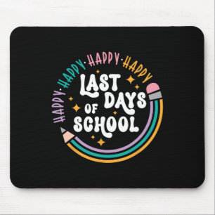Glücklicher letzter Tag der Lehrer Kinder am letzt Mousepad