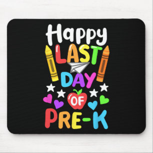 Glücklicher letzter Tag der Schule Pre-k Cl von 20 Mousepad