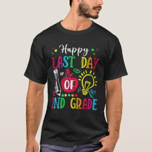 Glücklicher letzter Tag des Abschlusses der zweite T-Shirt