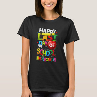 Glücklicher letzter Tag im Kindergarten Letzter Sc T-Shirt