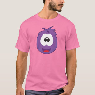Glücklicher Lila Nieser T-Shirt