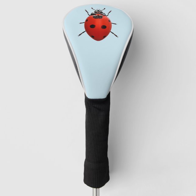 Glücklicher Marienkäfer Golf Headcover (Vorderseite)