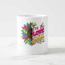 Glücklicher Morgen Jumbo-Tasse