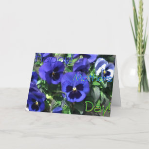 Glücklicher Mutter-Tag! 2013 blaue Karte