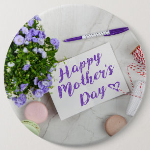 GLÜCKLICHER MUTTER-TAG BUTTON