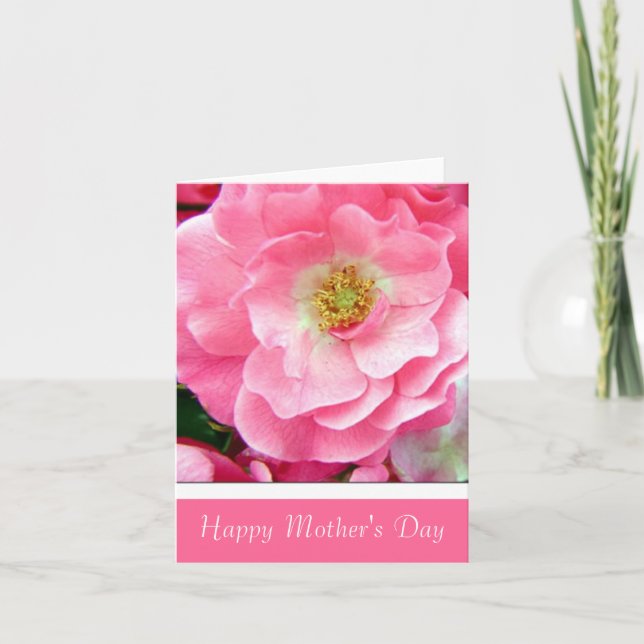 Glücklicher Mutter-Tag Karte (Vorderseite)
