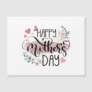 Glücklicher Muttertag 2025 Niedlicher Blumenkohl f Magnetkarte