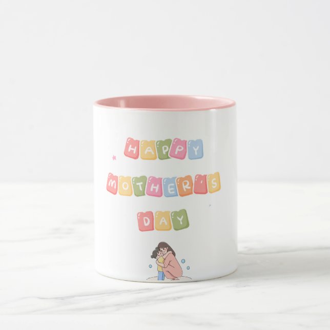 Glücklicher Muttertag Becher/süßes Geschenk für Ma Tasse (Zentrum)