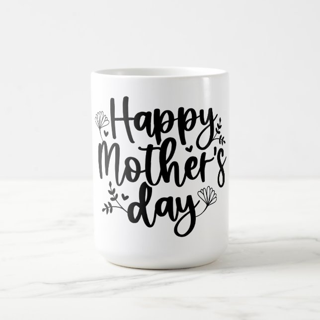 Glücklicher Muttertag - Eine Feier der Liebe Kaffeetasse (Mittel)