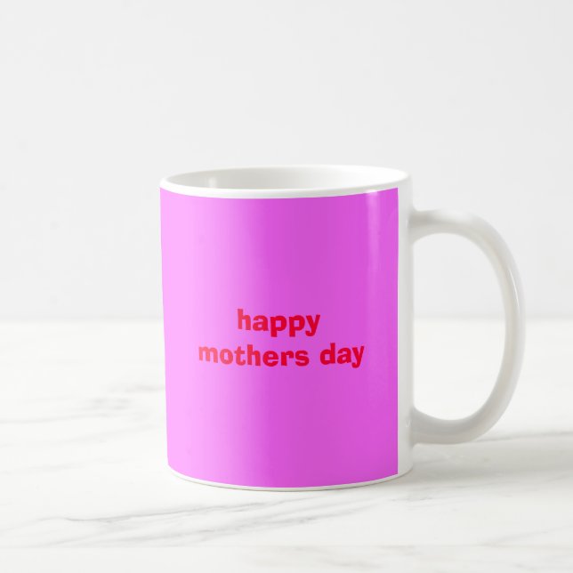 glücklicher Muttertag Kaffeetasse (Rechts)