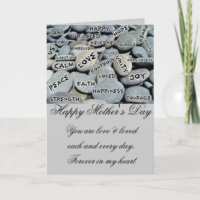 Glücklicher Muttertag_ Karte (Vorderseite)