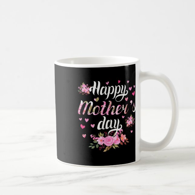 Glücklicher Muttertag Mama Frauen Niedlich Oma Flo Kaffeetasse (Rechts)