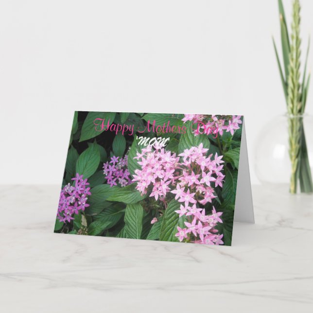 Glücklicher Muttertag, Mama Karte (Vorderseite)