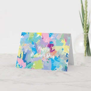 Glücklicher Muttertag ❤️ moderne Abstrakte Karte