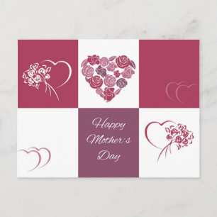 Glücklicher Muttertag Postkarte