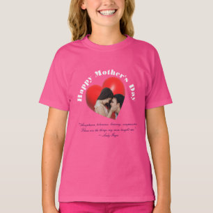 Glücklicher Muttertag Stilvoller formaler T - Shir T-Shirt