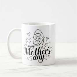 Glücklicher Muttertag Tassengeschenke für Mütter Kaffeetasse