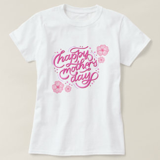 GLÜCKLICHER MUTTERTAG TRENDIGES DESIGN T-Shirt