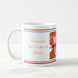 Glücklicher Muttertag Weckte auf, ich Liebe dich!  Kaffeetasse