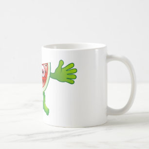 Glücklicher niedlicher Wassermelonefruchtcharakte Tasse