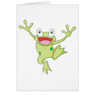 Glücklicher Ochsenfrosch