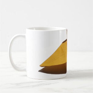 glücklicher Origami-Kranich Kaffeetasse