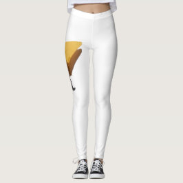 glücklicher Origami-Kranich Leggings