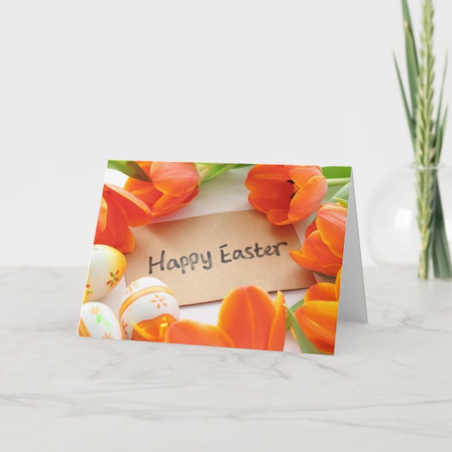 glücklicher Oster Feiertagskarte (Vorderseite)