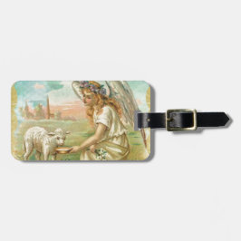 glücklicher Ostergel Gepäckanhänger