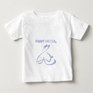 Glücklicher Osterhase Baby T-shirt
