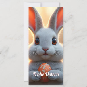 Glücklicher Osterhase im Zauber des Frühlings