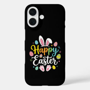 Glücklicher Osterhase Kaninchen Lustiger Ostertag iPhone 16 Hülle