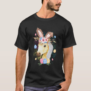 Glücklicher Osterhase Pferd Lustiger Hase Für Männ T-Shirt