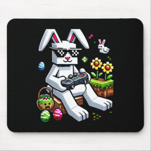 Glücklicher Ostertag Bunny Ei Videospiel Kinder Mi Mousepad