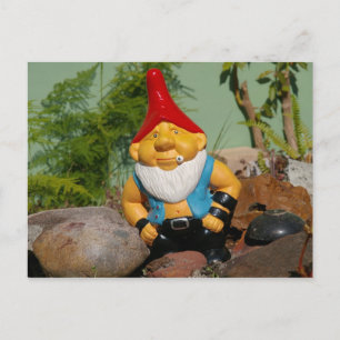 glücklicher Pappy Postkarte